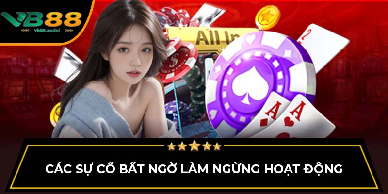 Tìm Hiểu Về Miễn Trừ Trách Nhiệm Trên Nhà Cái VB88 2 Các sự cố bất ngờ làm ngừng hoạt động